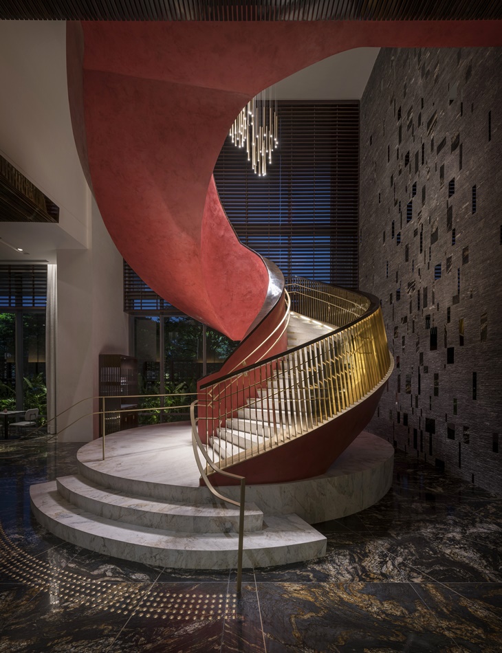 Escada em Espiral Four Seasons Hotel São Paulo