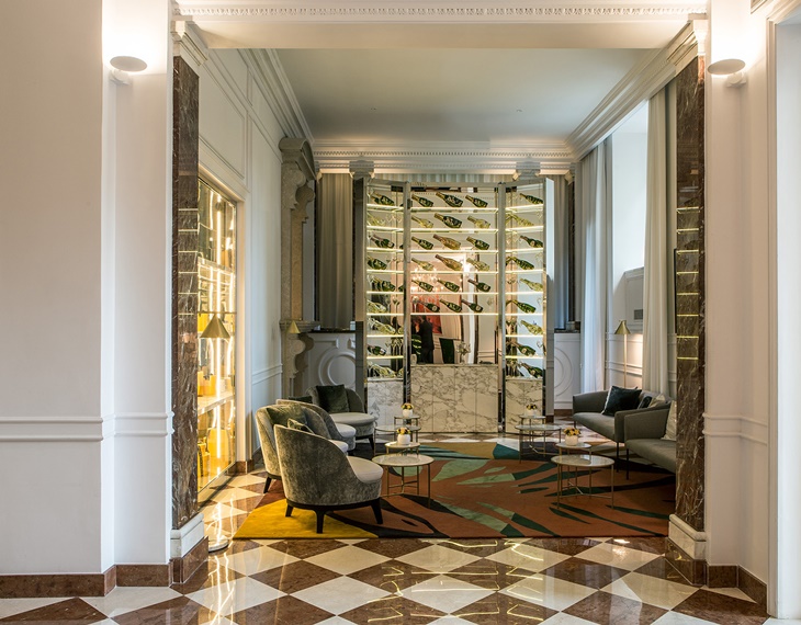 Lobby Sofitel Villa Borghese